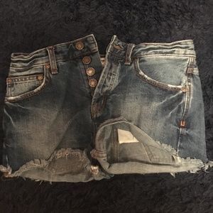 Free People Denim Shorts
